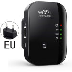 Amplificateur wifi, r�p�teur signal internet haut d�bit pour multiples appareils (noir)