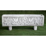 Anaparra - 2 unités jardinière classique en pierre reconstituée soria 120x26x36cm. Anaparra - 2 unités jardinière classique en pierre reconstituée soria 120x26x36cm.