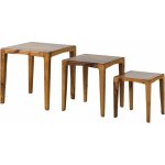 Ancona 112 table d'appoint en bois de sheesham - laqué / marron 50x50x50 Ancona 112 table d'appoint en bois de sheesham - laqué / marron 50x50x50