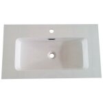 Anconetti - plan vasque cramique pour meuble 80cm