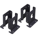 Ancrage de poteau robuste pergola de support stable support de poteau de bo�te aux lettres, 4 ancrages ...