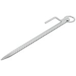 Ancrage au sol 41cm avec crochet et anneau