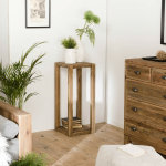 Macabane - sandy - sellette marron bois pin recycl