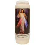 Bougie christ mis�ricordieux neuvaine