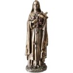 Phoenix import - statuette sainte thrse de couleur bronze