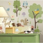 Thedecofactory - animaux de la forêt - stickers repositionnables sur le thème des animaux de la forêt ... Thedecofactory - animaux de la forêt - stickers repositionnables sur le thème des animaux de la forêt ...