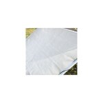 Animal valley - b�che premium taille xl pour parc 4x3m, 6x3m, 8x3m et 10x3m blanche