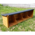 Pondoir supplmentaire pour poulailler bassette xxl toit noir