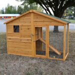 Poulailler orava 2  4 poules toit shingle ouvrant