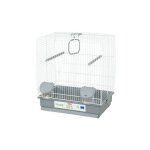 Animallparadise - cage carla 40, grise, 40 x 31x 44 cm, pour oiseaux