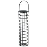 Mangeoire � boules m�sanges noir daisy, hauteur 32 cm pour oiseaux animallparadise