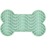 Animallparadise - tapis � l�cher pour chien yummee couleur vert taille s 15 cm