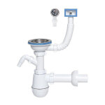 Simple vidange bouteille d'�vier cuisine siphon 115mm lavage entr�e