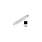 Anjos ventilation ? entr�e d'air autor�glable vm - g 30m� ? d�bit 30 m� / h ? teinte noir 9011 ? grille ...