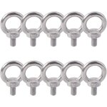Anneau de levage 304 acier inoxydable filetage m�le boulon � oeil m5x10 boulon vis machines �paule levage ...
