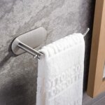Rapanda - anneau de serviette autocollant ? porte - serviette pour salle de bain, cuisine, barre de serviette ... Rapanda - anneau de serviette autocollant ? porte - serviette pour salle de bain, cuisine, barre de serviette ...