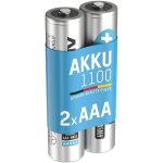 2 piles rechargeables accu ansmann aaa lr03 1. 2v 1100mah