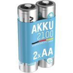 Piles rechargeables hr6 nimh 2100 mah 1, 2 v (lot de 2) - ansmann