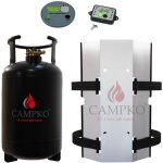 Pack campko bouteille gpl 30l rechargeable bleutooth + support mural afficheur et jauge camping car Pack campko bouteille gpl 30l rechargeable bleutooth + support mural afficheur et jauge camping car