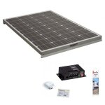 Pack antarion panneau solaire monocristallin 140w + kit de pose solaire avec r�gulateur