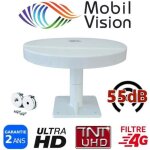 Antenne hd omnidirectionnelle - optex - omni - 55db - ultra hd - compacte