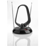 Antenne d'int�rieur amplifi�e one for all avec port�e de r�ception de 15 km - excellente r�ception tnt ...