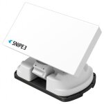 Antenne satellite selfsat snipe v3 - white line - single - 33, 7 dbi, enti�re me nt automatique avec ...