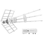 Antenne tv extrieure tnt - hd iotronic 38 db - televes