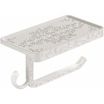 Antique porte - rouleau de papier toilette 2 en 1 vintage support lundi per�age nostalgie porte rouleau ...