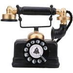 Antique tlphone accessoire rtro rotatif filaire ancienne mode tlphone fixe antique dcor de bureau domicile ...