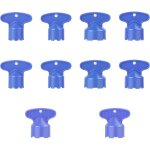 Aougo - 10 pi�ces a�rateur d�montable, 5 tailles a�rateur outils de cl�, mousseur robinet, robinet a�rateur ...