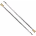 Lot de 2 rallonge nettoyeur haute pression, 17? outils de nettoyage lance rechange avec raccord rapide ...
