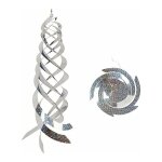 Aougo - lot de 5 r�pulsif anti pigeon spirale effaroucheur oiseaux r�fl�chissant r�pulsif pigeon suspendu ...