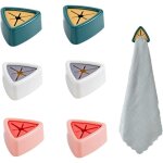 Aougo - 6 pi�ces porte torchons, pince porte torchons, adh�sif porte torchon, cuisine porte serviette, ...