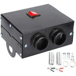 Aougo - chauffage de voiture, d�givreur de chauffage de voiture, ventilateur antibu�e portatif, chauffage ...