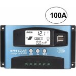 Contrleur de charge solaire mppt 100a, rgulateur de batterie intelligent de contrleur de regulateur ...