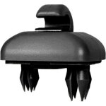 Aougo ? crochet support d'attache pour pare - soleil noir ? compatible audi a1 a3 a4 a5 q3 q5 ? plastique ...