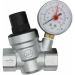 Aougo - dn20 reducteur de pression d'eau 3 / 4 pouce regulateur de pression eau avec manomtre