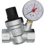 Aougo - dn20 reducteur de pression d'eau 3 / 4 pouce regulateur de pression eau avec manom�tre