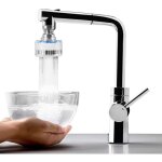 Aougo - filtre � eau pour robinet cuisine, economie d'eau purificateur anti - calcaire anti - �claboussure, ...