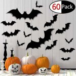 Aougo - halloween chauve - souris stickers mur art autocollant 3d fournitures de fête halloween décoration ... Aougo - halloween chauve - souris stickers mur art autocollant 3d fournitures de fête halloween décoration ...