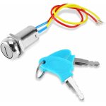 Interrupteur  cl d'allumage contacteur  cl electrique  2 fils cls de verrouillage de universel ...