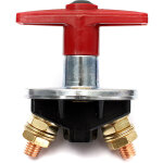 Aougo - isolateur de batterie � cl� fixe de 200 amp interrupteur d'arr�t coup� interrupteur �lectrique ...