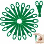 Lames en plastique de rechange, 80 lames en plastique coupe bordure, tondeuse  gazon en plastique lames ...