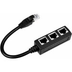 Aougo - répartiteur de câble ethernet rj45, répartiteur ethernet 1 à 3 câbles adaptés aux super cat5, ... Aougo - répartiteur de câble ethernet rj45, répartiteur ethernet 1 à 3 câbles adaptés aux super cat5, ...