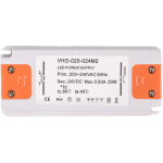 Aougo - transformateur d'alimentation led - 20w, 12v dc, 1. 67a - tension constante pour les bandes led ...