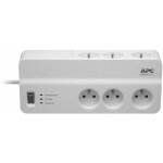 Apc - bloc parafoudre 6 prises 2p + t (2300w) - blanc - schneider
