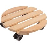 Apex poussette pour plantes, 30 cm de diam�tre, en mat�riaux naturels, charge maximale 60 kg