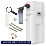 Apic - adoucisseur extra plat iris 14l avec accessoires + mise en service