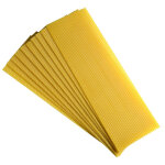 20 feuilles de cire d'abeille gaufres dadant hausse slection